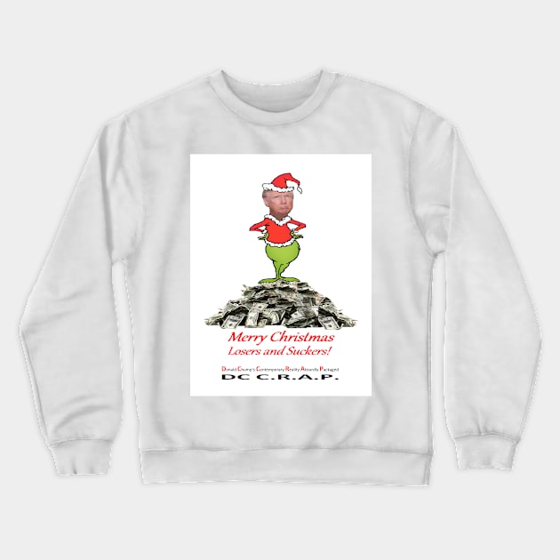 Trump's Christmas in America Crewneck Sweatshirt by arTaylor